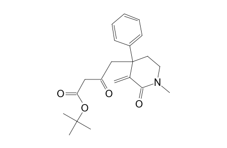 4-Piperidinebutanoic acid, 1-methyl-3-methylene-.beta.,2-dioxo-4-phenyl-, 1,1-dimethylethyl ester