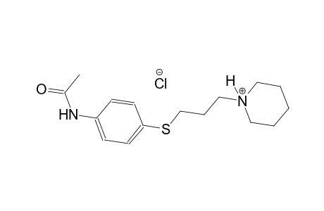 1-(3-{[4-(acetylamino)phenyl]sulfanyl}propyl)piperidinium chloride