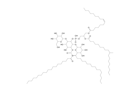 Ac4PIM2 18:0(methyl)_16:1_19:0_18:0