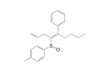 p-Tolyl 5-phenylnona-1,4-dien-4-yl sulfoxide