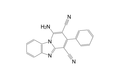 pyrido[1,2-a]benzimidazole-2,4-dicarbonitrile, 1-amino-3-phenyl-