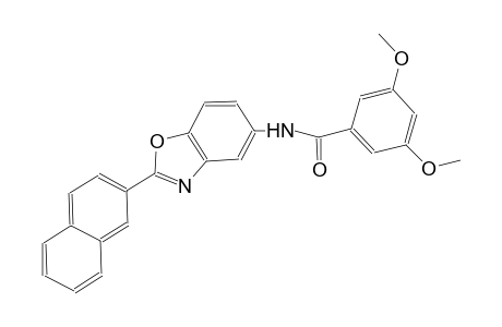 3,5-dimethoxy-N-[2-(2-naphthyl)-1,3-benzoxazol-5-yl]benzamide