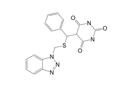 BENZOTRIAZOL-1-YL-METHYL-(PHENYL)-[2,4,6-(1H,3H,5H)-PYRIMIDINETRION-5-YL]-METHYL-THIOETHER