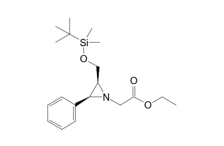 [(2S,3S)-2-(tert-Butyl-dimethyl-silanyloxymethyl)-3-phenyl-aziridin-1-yl]-acetic acid ethyl ester