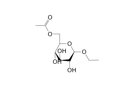 6-O-Acetyl-1-O-ethylglucopyranoside