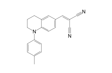 Propanedinitrile, 2-[[1,2,3,4-tetrahydro-1-(4-methylphenyl)-6-quinolinyl]methylene]-