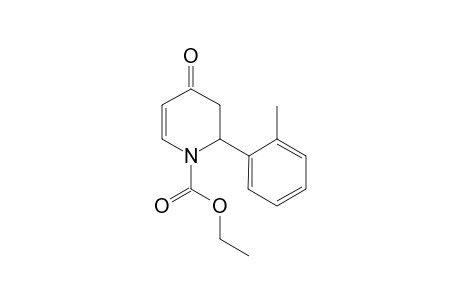 N-Ethoxycarbonyl-2-(2-methylphenyl)-2,3-dihydro-4-pyridone