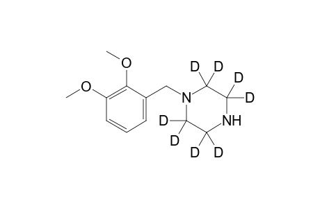 2,3-Dimethoxybenzylpiperazine-D8