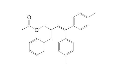 1,1-Di(4-methylphenyl)-4-phenyl-3-acetoxymethylbuta-1,3-diene