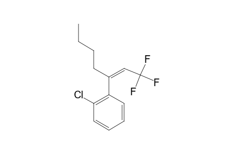 (Z)-3-(2-CHLOROPHENYL)-1,1,1-TRIFLUORO-2-HEPTENE
