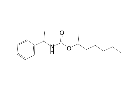 Carbamic acid, (.alpha.-methylbenzyl)-, 1-methylhexyl ester