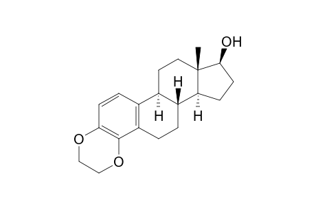 Estra-1,3,5(10)-trien-17-ol, 3,4-[1,2-ethanediylbis(oxy)]-, (17.beta.)-