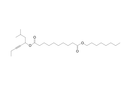 Sebacic acid, 2-methyloct-5-yn-4-yl octyl ester