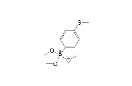 1-(Methylthio)-4-(trimethoxyphosphonium)-benzene
