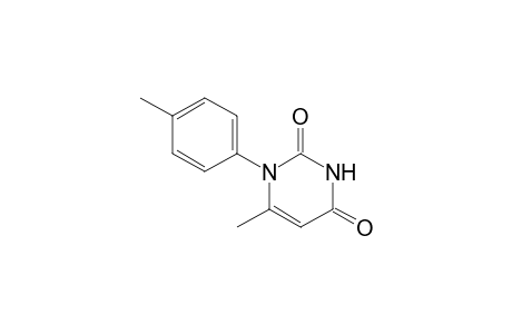 6-Methyl-1-(4-methylphenyl)pyrimidine-2,4-dione