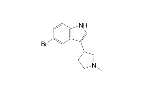 5-Bromanyl-3-(1-methylpyrrolidin-3-yl)-1H-indole