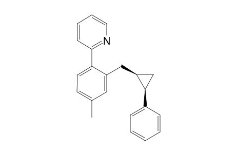 2-{4-Methyl-2-[(cis-2-Phenylcyclopropyl)methyl]phenyl}pyridine
