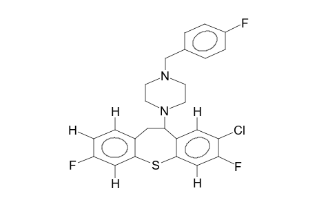 2-CHLORO-3,7-DIFLUORO-11-[4-(4-FLUOROBENZYL)PIPERAZINO]-10,11-DIHYDRODIBENZO[B,F]THIEPIN