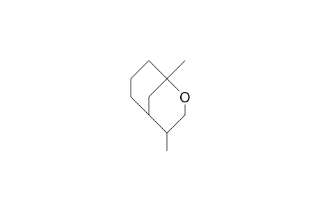 1,4-Dimethyl-2-oxa-bicyclo(3.3.1)nonane