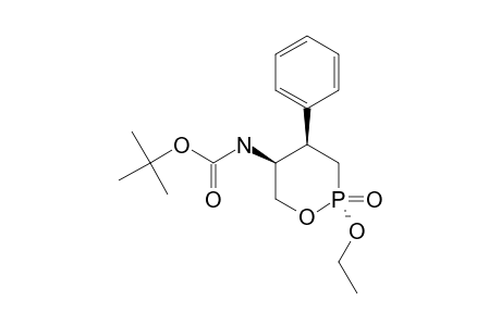 (2R,4S,5R)-5-(N-TERT.-BUTOXYCARBONYL)-AMINO-2-ETHOXY-4-PHENYL-2-OXO-1,2-OXAPHOSPHORINANE