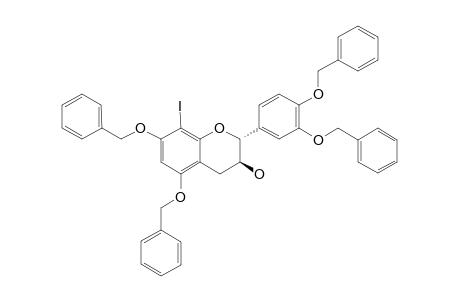 3',4',5,7-TETRA-O-BENZYL-8-IODOCATECHIN