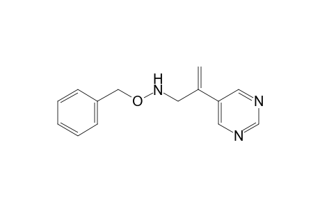 O-Benzyl-N-(2-pyrimidin-5-yl-allyl)-hydroxylamine
