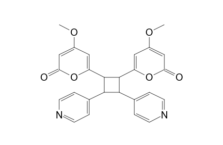 Cyclobutane, 1R,2Z-bis(4-methoxy-2-oxo-2H-pyran-6-yl)-3E,4E-di(4-pyridyl)-