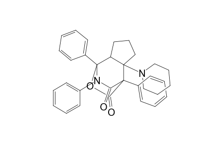 1,7,10-triphenyl-6-piperidino-9-oxa-10-azatricyclo[5.2.2.0(2,6)]undecane-8,11-dione