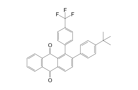 1-[4-(Trifluoromethyl)phenyl]-2-(4-tert-butylphenyl)anthraquinone