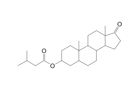 Androstan-17-one, 3-hydroxy-, (3.alpha.,5.beta.)-, isovalerate