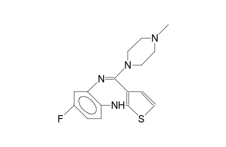 7-Fluoro-4-(4-methyl-1-piperazinyl)-10H-thieno(2,3-B)(1,5)benzo-diazepine