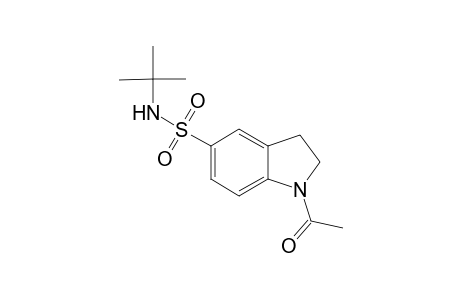 1-Acetyl-N-tert-butyl-2,3-dihydroindole-5-sulfonamide