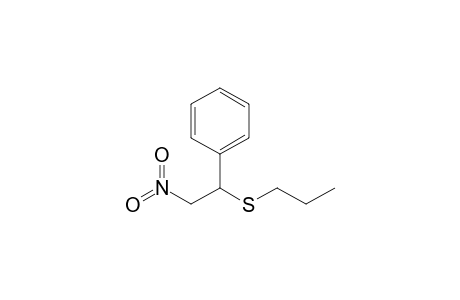 2-Nitro-1-propylsulfanyl-ethyl-benzene