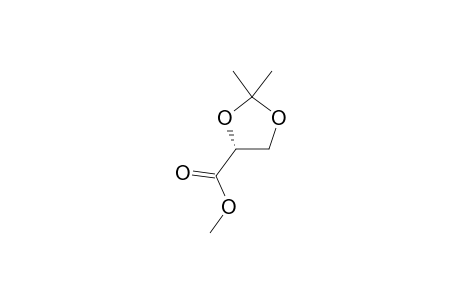 METHYLESTER-(2R-3-O-ISOPROPYLIDENE)-GLYCERIC-ACID