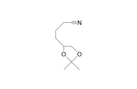 5,6-Isopropylidenedioxy-hexanonitrile