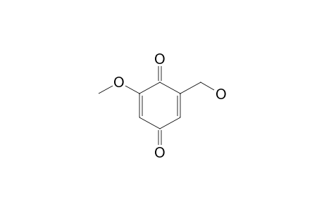 2-methoxy-6-methylol-p-benzoquinone