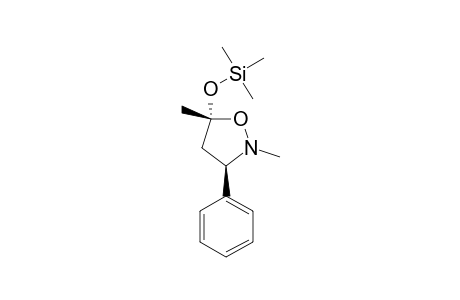 TRANS-2,5-DIMETHYL-3-PHENYL-5-(TRIMETHYLSILOXY)-ISOXAZOLIDINE