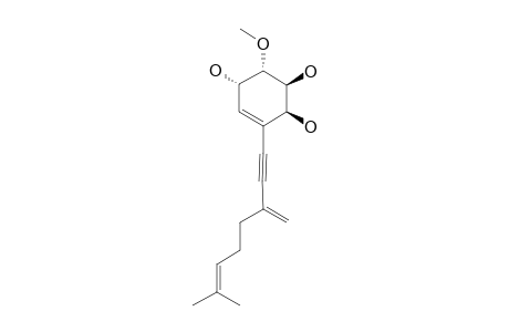 PHOMENTRIOLOXIN;(1-S,2-S,3-S,4-S)-3-METHOXY-6-(7-METHYL-3-METHYLENE-OCT-6-EN-1-YNYL)-CYCLOHEX-5-ENE-1,2,4-TRIOL