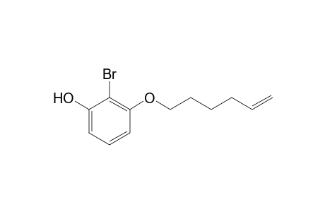 2-Bromanyl-3-hex-5-enoxy-phenol