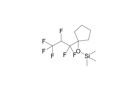 [1-(1,1,2,3,3,3-hexafluoropropyl)cyclopentoxy]-trimethyl-silane