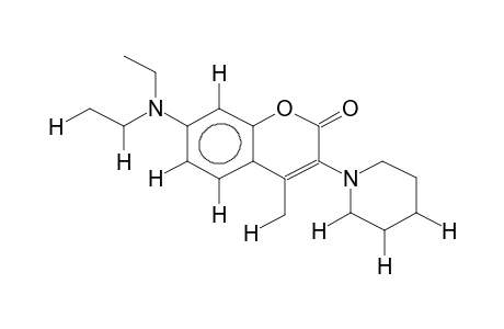 4-METHYL-3-PIPERIDINO-7-DIETHYLAMINOCOUMARIN