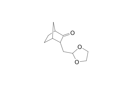 2-[2-(1,3-Dioxolanyl)methyl]bicyclo[2.2.1]heptan-1-one