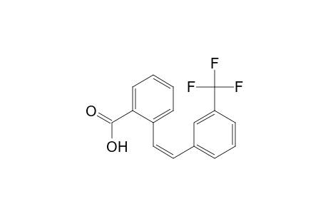 Benzoic acid, 2-[2-[3-(trifluoromethyl)phenyl]ethenyl]-, (Z)-