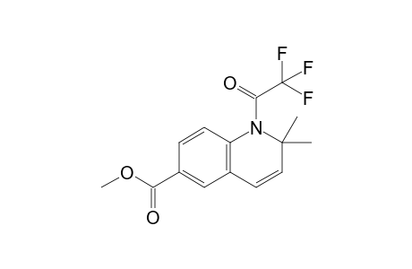 2,2-Dimethyl-1-(2,2,2-trifluoro-1-oxoethyl)-6-quinolinecarboxylic acid methyl ester