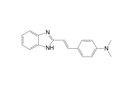 4-[(E)-2-(1H-benzimidazol-2-yl)ethenyl]-N,N-dimethyl-aniline