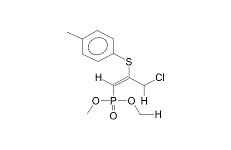 O,O-DIMETHYL[2-(PARA-TOLYLTHIO)-3-CHLOROPROPEN-1-YL]PHOSPHONATE