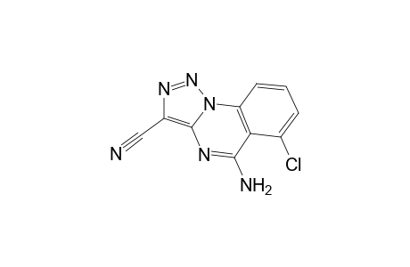 5-AMINO-6-CHLORO-v-TRIAZOLO[1,5-a]QUINAZOLINE-3-CARBONITRILE