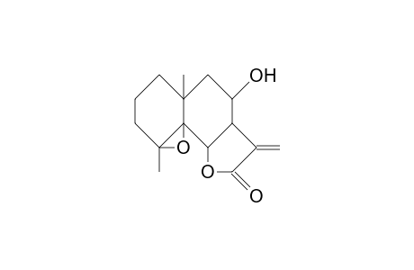 4,5a-Epoxy-8a-hydroxy-6b,7aH-eudesm-11-en-6,12-olide