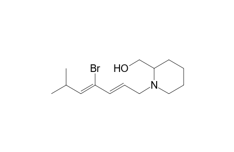 [1-[(2E,4Z)-4-bromanyl-6-methyl-hepta-2,4-dienyl]piperidin-2-yl]methanol