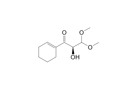 (R)-3-Cyclohexenyl-2-hydroxy-1,1-dimethoxypropan-3-one